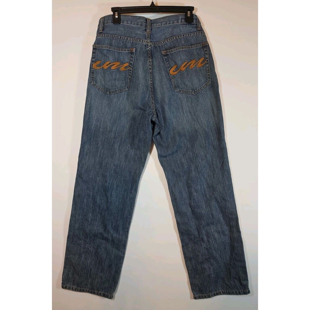 International Male Relaxed Fit Denim Jeans 32"x31" Y2K Streetwear 100% Cotton